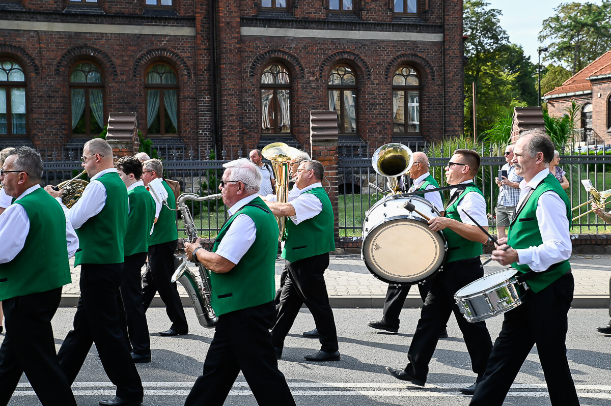 XXIII Festiwal Orkiestr Dętych odbywający się 25 sierpnia w Rudzie Śląskiej, przyniósł mieszkańcom wiele muzycznych wrażeń! / fot. Magdalena Ruda