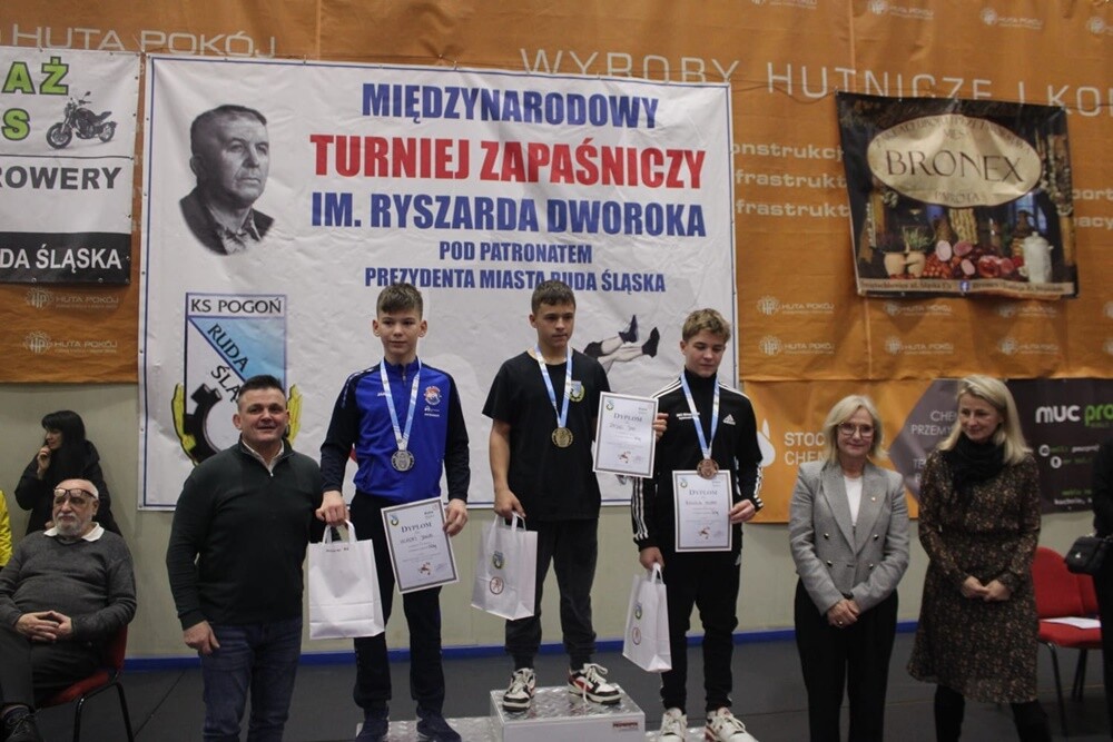 XXXIV Międzynarodowy Turniej Zapaśniczy im. Ryszarda Dworoka. / fot. UM Ruda Śląska