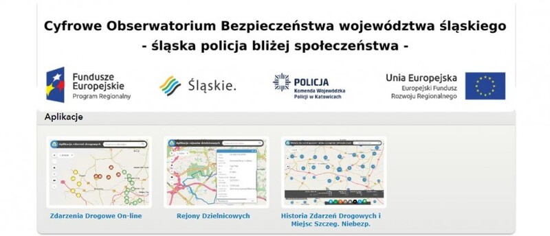 Zakładka "Śląski dzielnicowy" dostępna w aplikacji śląskiej policji