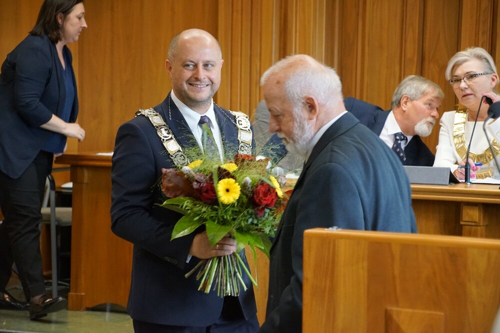 Michał Pierończyk prezydentem Rudy Śląskiej! Dzisiaj podczas uroczystej sesji Rady Miasta odbyło się zaprzysiężenie nowego prezydenta.