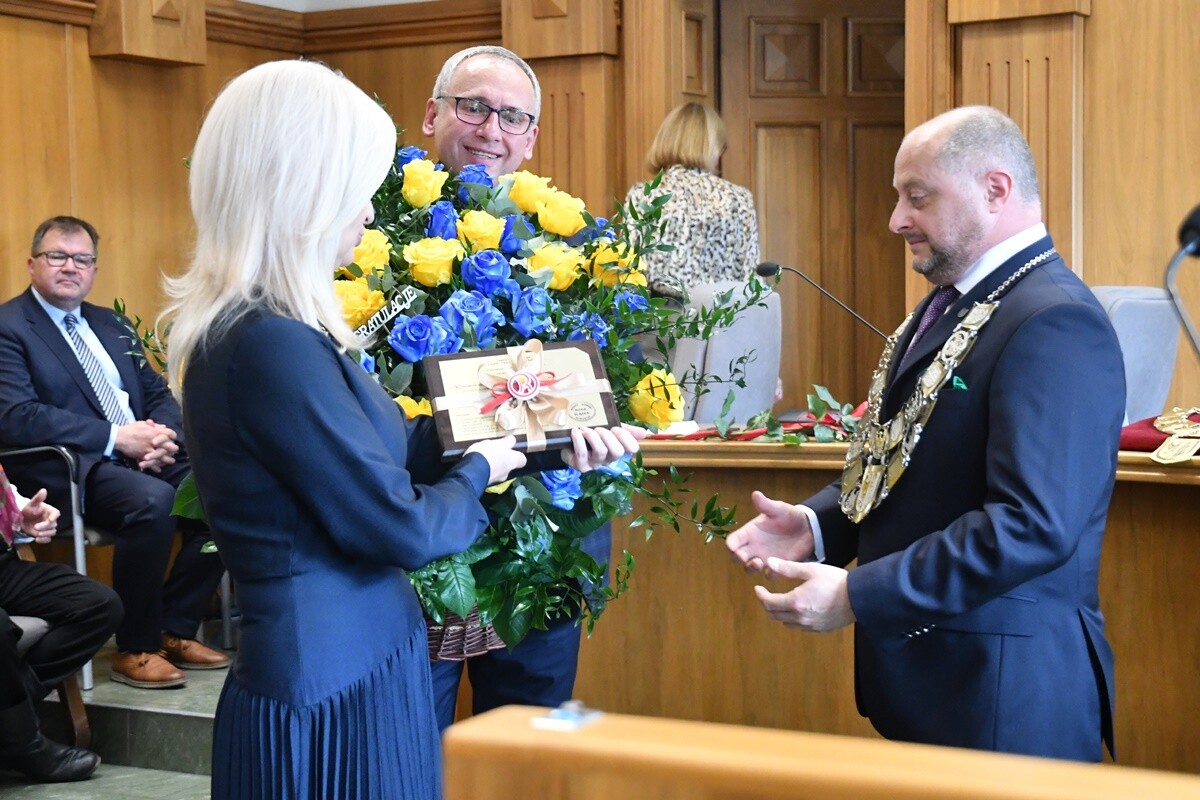 Zaprzysiężenie Michała Pierończyka. / fot. Jacek Knapik
