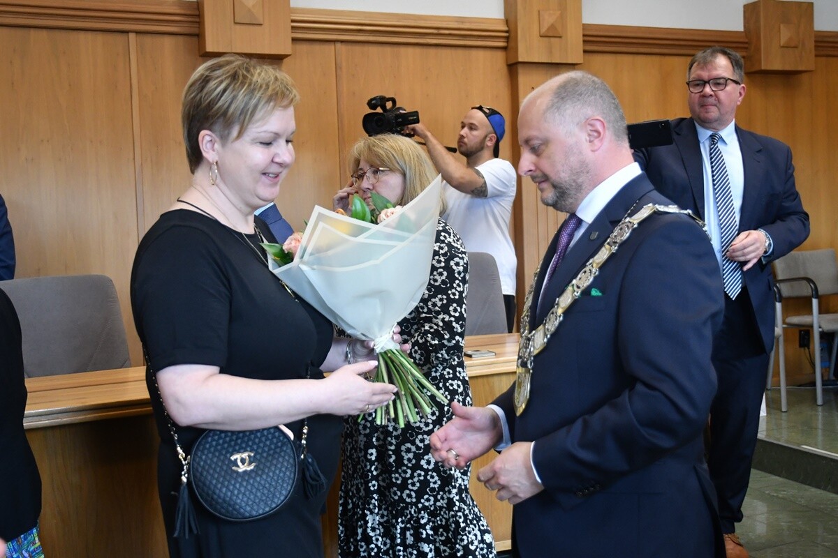 Zaprzysiężenie Michała Pierończyka. / fot. Jacek Knapik