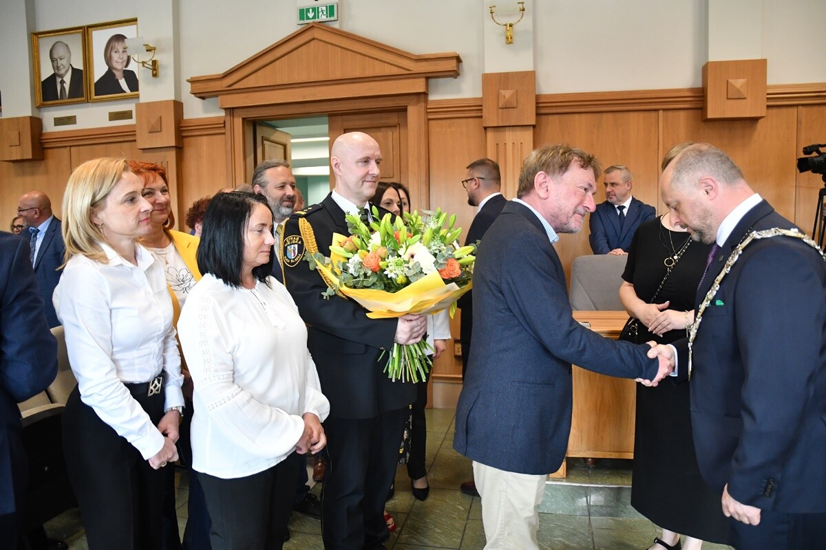 Zaprzysiężenie Michała Pierończyka. / fot. Jacek Knapik