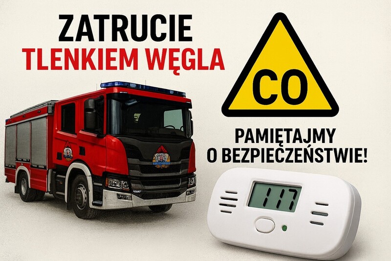 Zatrucie czadem w Rudzie Śląskiej. Kobieta trafiła do szpitala