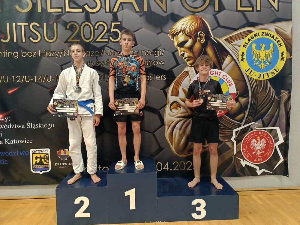 Kolejne sukcesy rudzkich zawodników ju-jitsu!/fot. KTJ MMA Team