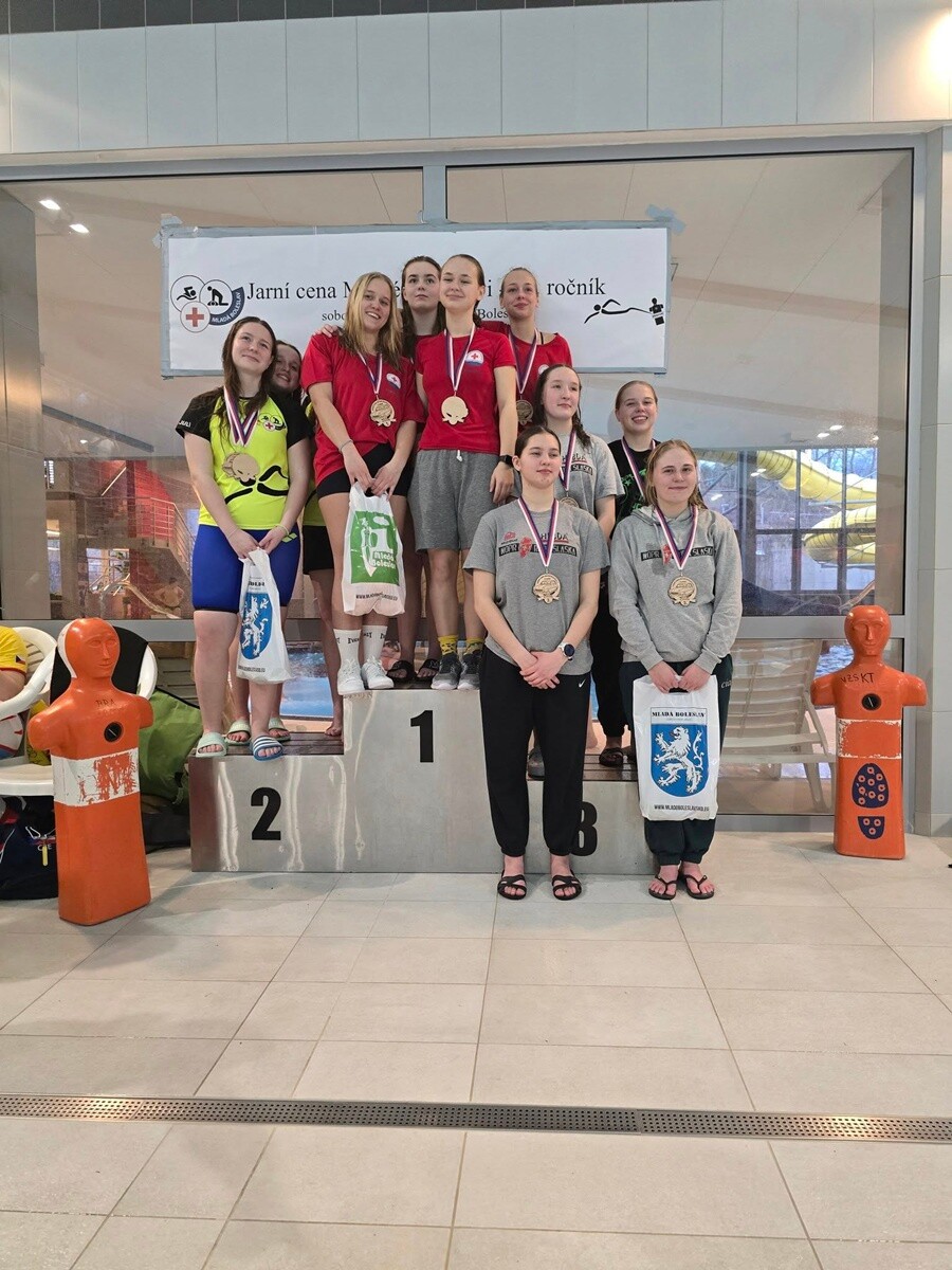 Sukcesy WOPR Ruda Śląska na zawodach w Mlada Boleslav. / fot. WOPR Ruda Śląska