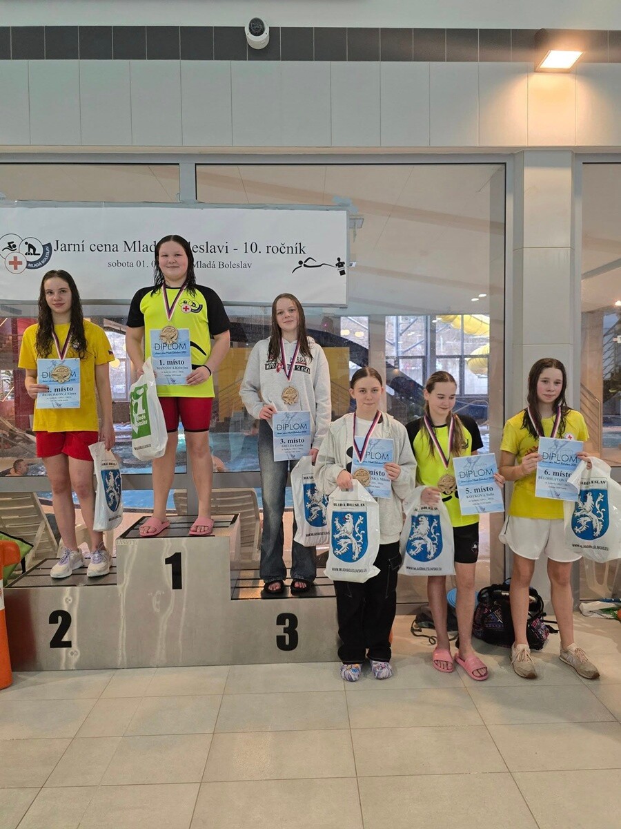 Sukcesy WOPR Ruda Śląska na zawodach w Mlada Boleslav. / fot. WOPR Ruda Śląska