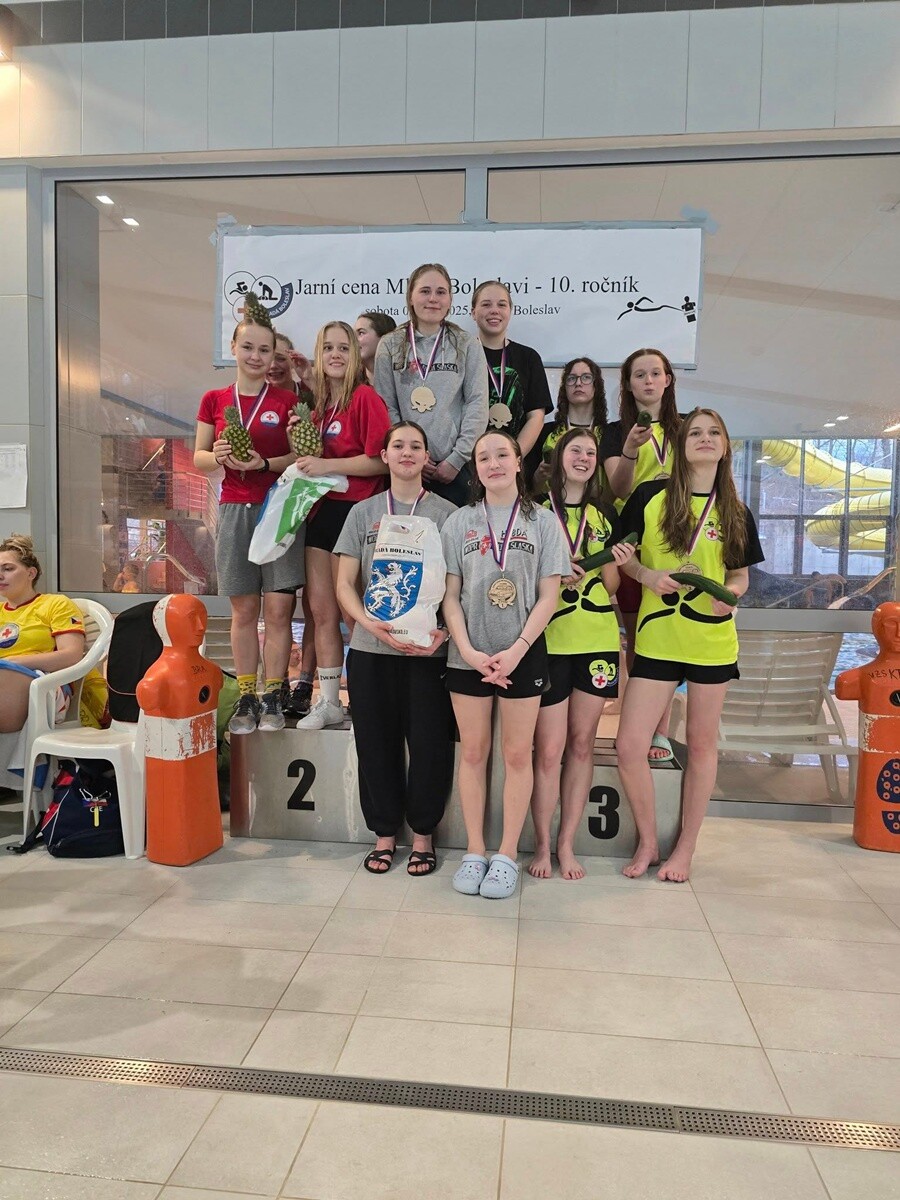 Sukcesy WOPR Ruda Śląska na zawodach w Mlada Boleslav. / fot. WOPR Ruda Śląska