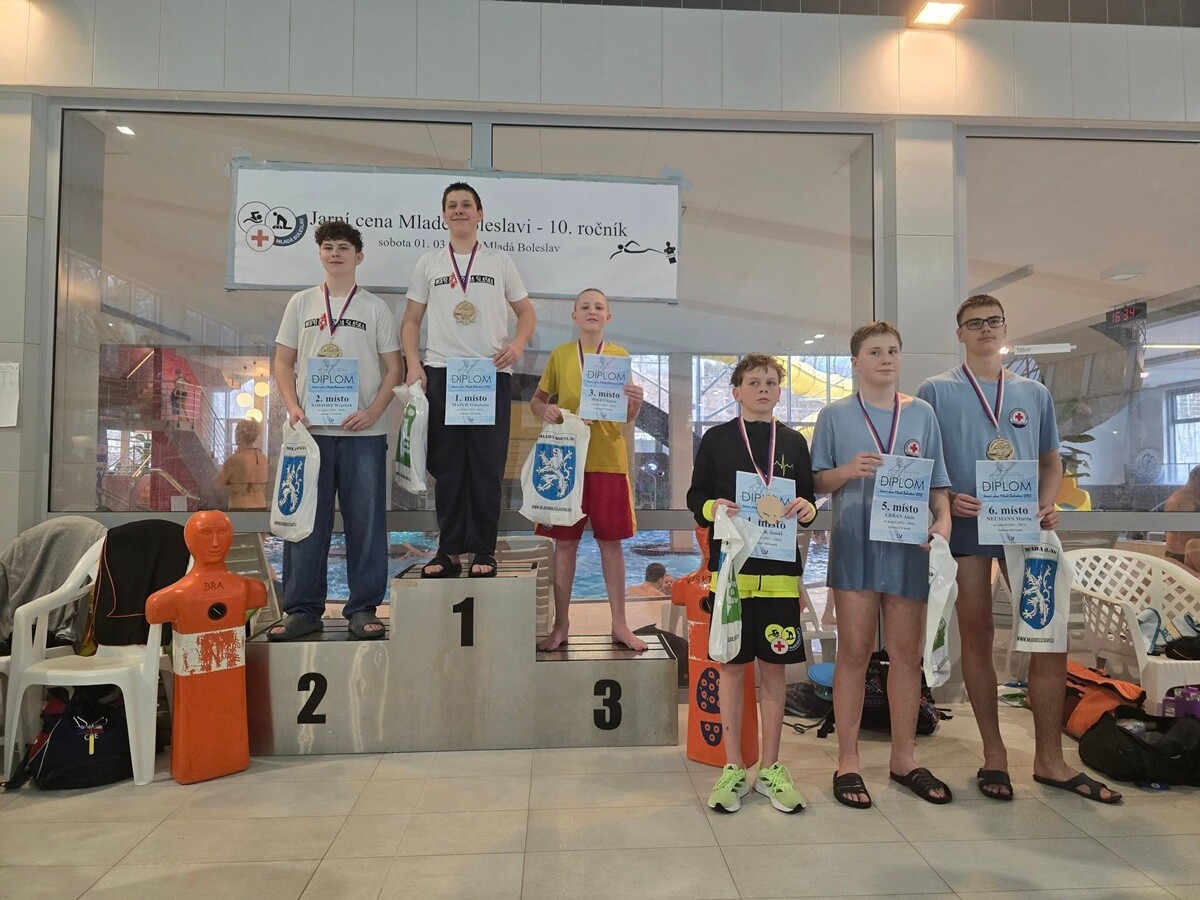 Sukcesy WOPR Ruda Śląska na zawodach w Mlada Boleslav. / fot. WOPR Ruda Śląska