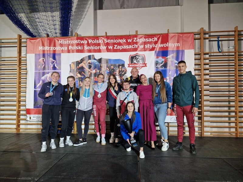 Z.K.S. Slavia z sukcesami na Mistrzostwach Polski Seniorek i Seniorów w zapasach!