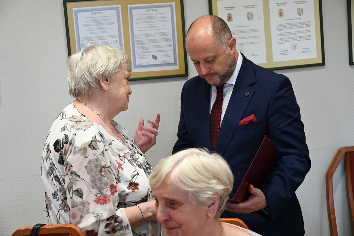 Jubileusze małżeńskie w Urzędzie Miasta. Wzruszające spotkanie z parami z wieloletnim stażem. / fot. UM Ruda Śląska