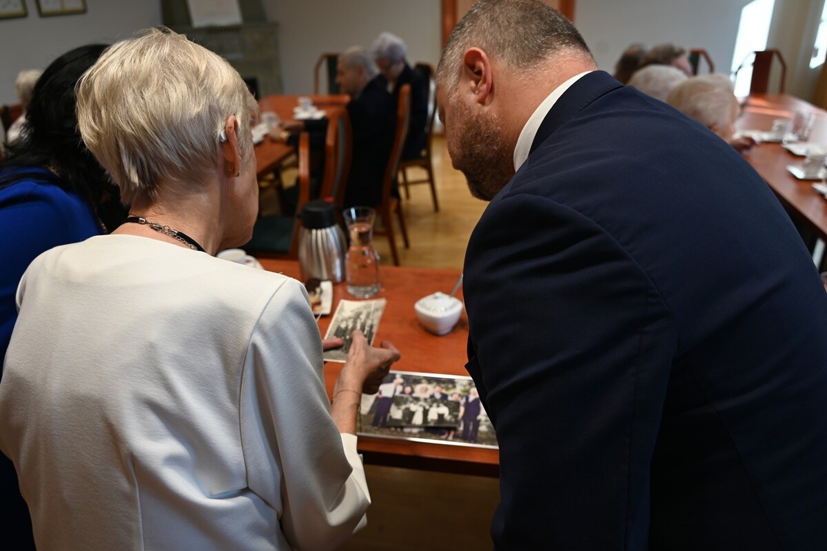 Jubileusze małżeńskie w Urzędzie Miasta. Wzruszające spotkanie z parami z wieloletnim stażem. / fot. UM Ruda Śląska