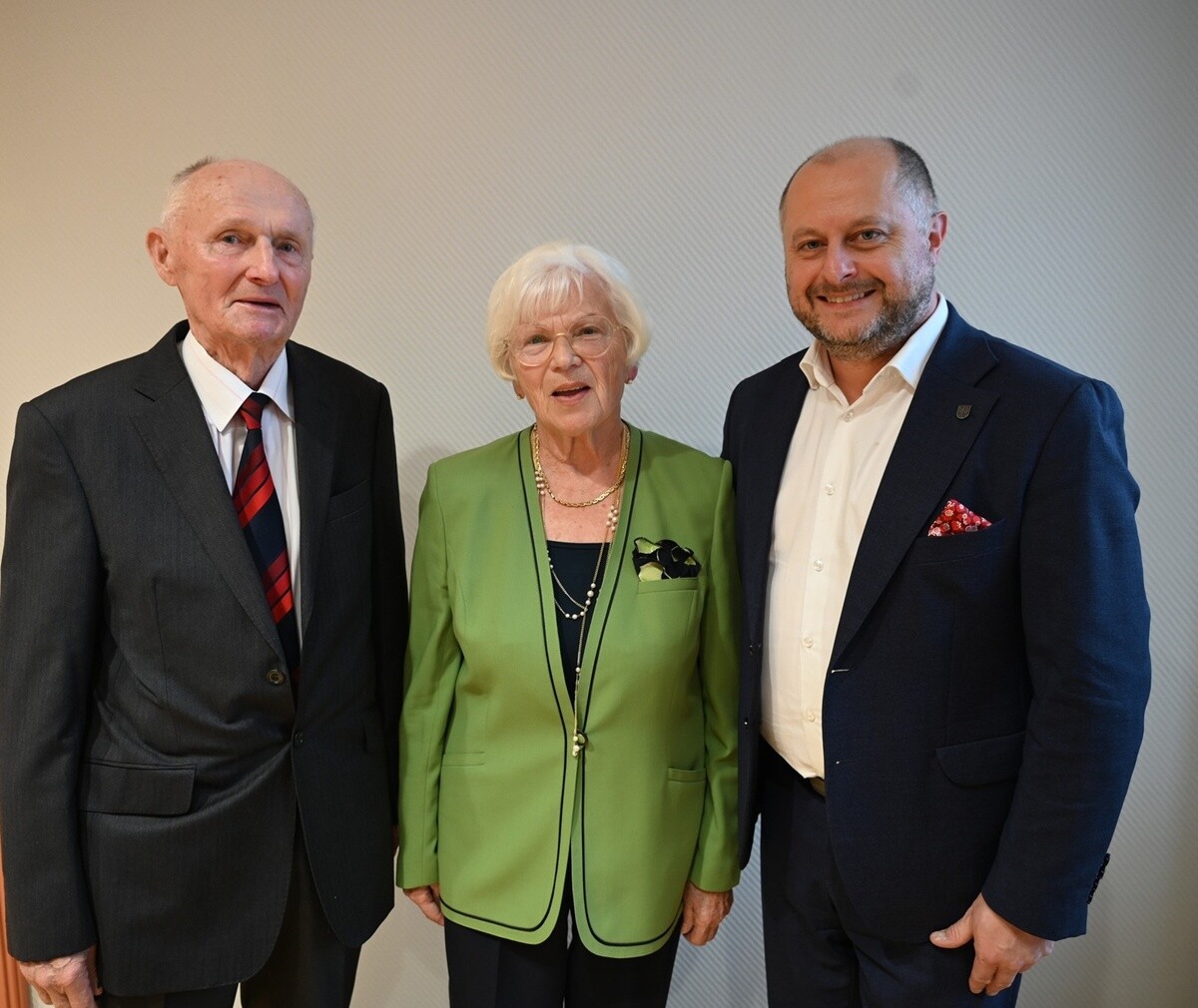 Jubileusze małżeńskie w Urzędzie Miasta. Wzruszające spotkanie z parami z wieloletnim stażem. / fot. UM Ruda Śląska