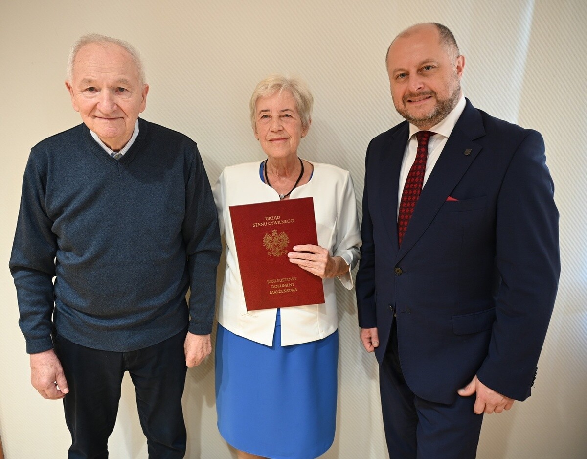Jubileusze małżeńskie w Urzędzie Miasta. Wzruszające spotkanie z parami z wieloletnim stażem. / fot. UM Ruda Śląska