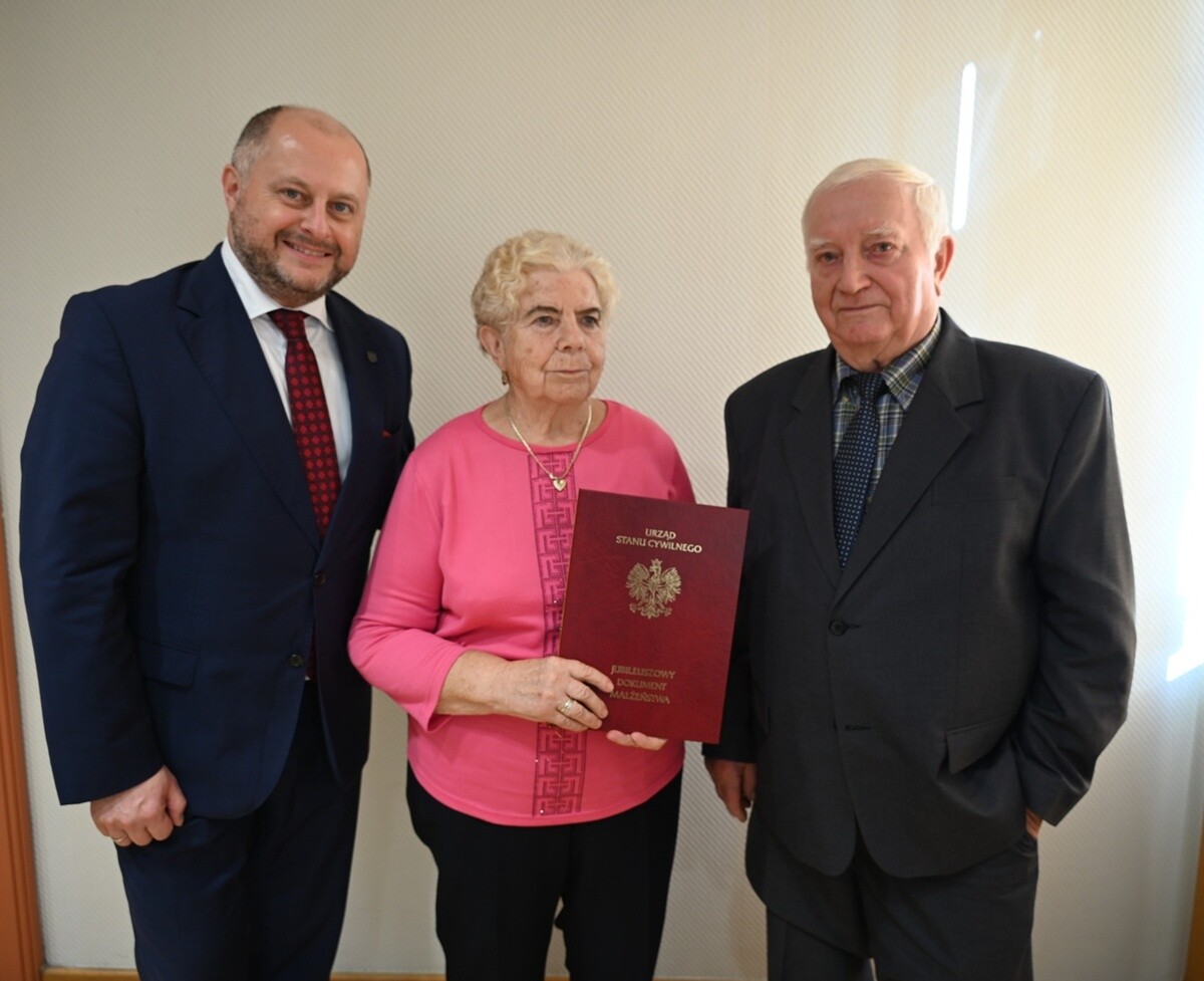 Jubileusze małżeńskie w Urzędzie Miasta. Wzruszające spotkanie z parami z wieloletnim stażem. / fot. UM Ruda Śląska